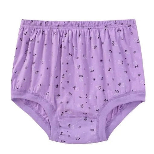 New High-Waist Ladies Cotton Panties Plus Sizes