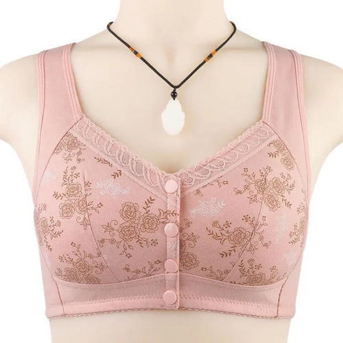 🔥Buy 1 Get 3(3packs)🔥 Mama Cotton Front Closure Bra(Buy 2 sets freee shipping)