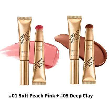🎁LAST DAY  BUY 1 GET 1 FREE 💖Blush Wand & Contour Wand Duo1