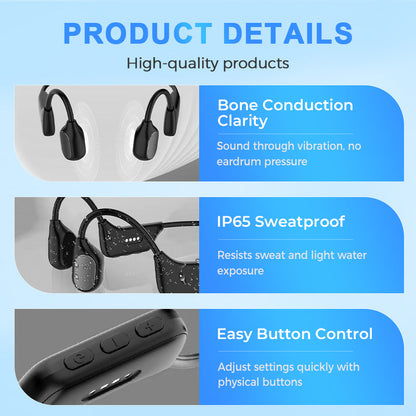 🌎Deadline today: 83% OFF! 👂🔥Advanced bone conduction smart hearing aid headphones
