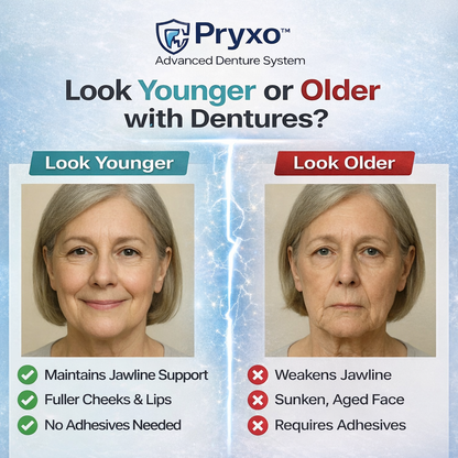 70% off! ⏰Pryxo™ Complete Dentures -- Free shipping