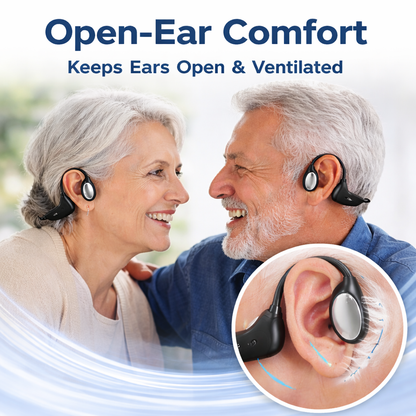 🌎Deadline today: 83% OFF! 👂🔥Advanced bone conduction smart hearing aid headphones